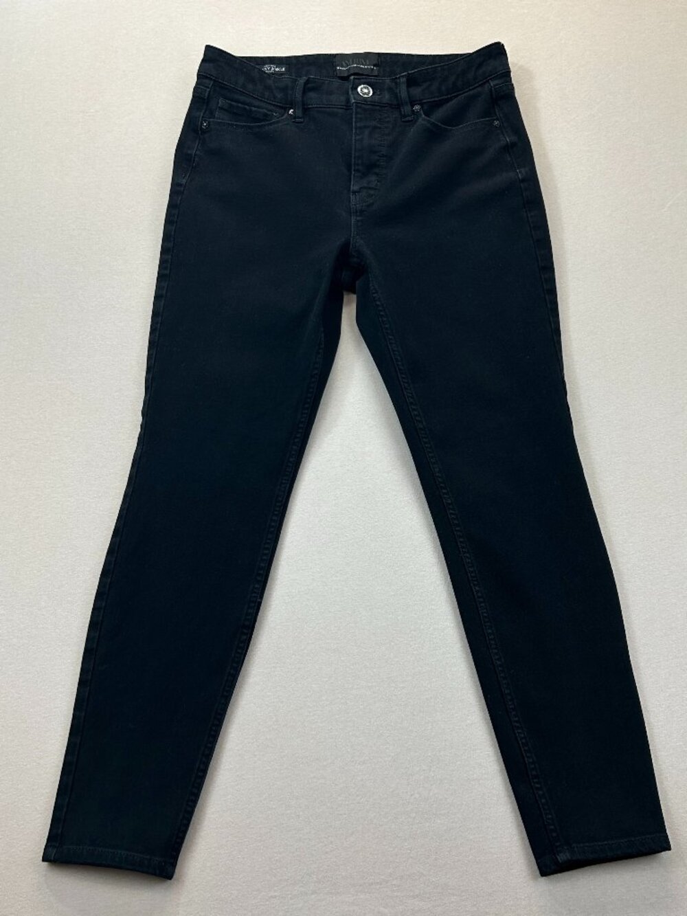 White House Black Market Jeans Womens 4 Black High Rise Skinny Ankle Sculpt
